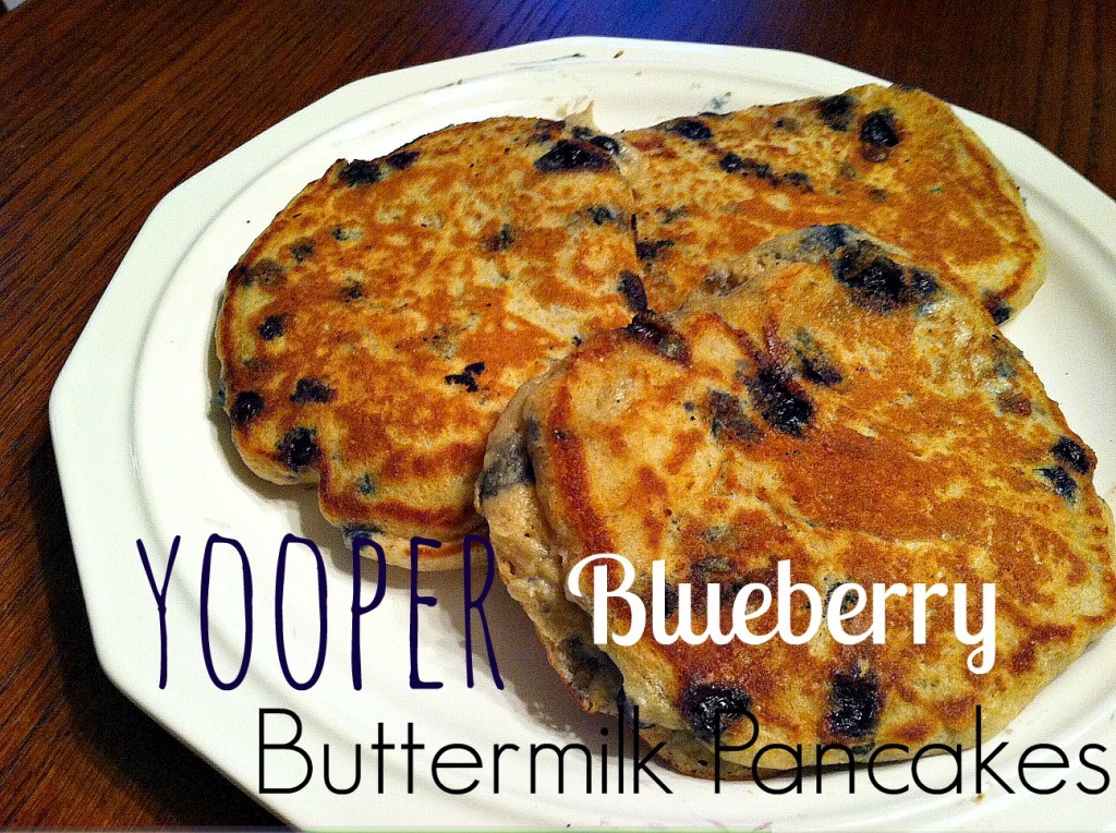 yooper blueberry buttermilk pancakes