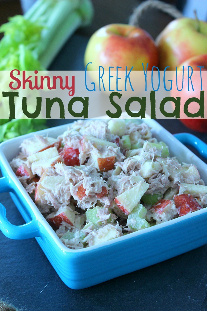 Healthy Greek Yogurt Tuna Salad