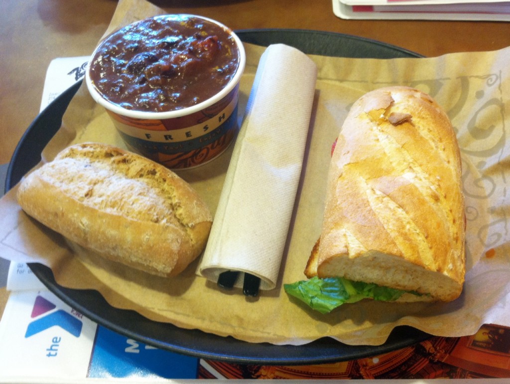 lunch at zoup